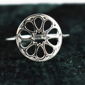 Seed Of Life Ornate Ring.