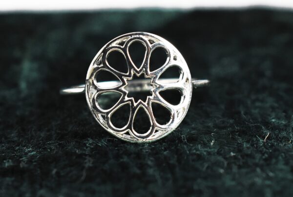 Seed Of Life Ornate Ring.
