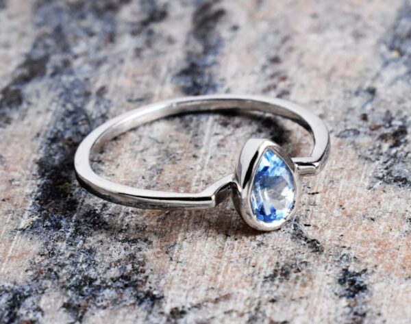 Blue Stone Promise Engagement.