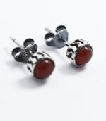 Red Onyx Elegant Earring Gems.