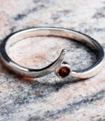 Garnet Religious Ring.